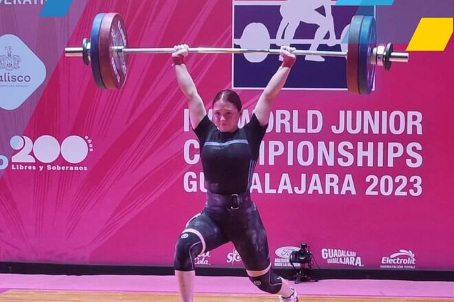 Ольга Ивженко завоевала две медали на ЧМ U-20 по тяжелой атлетике