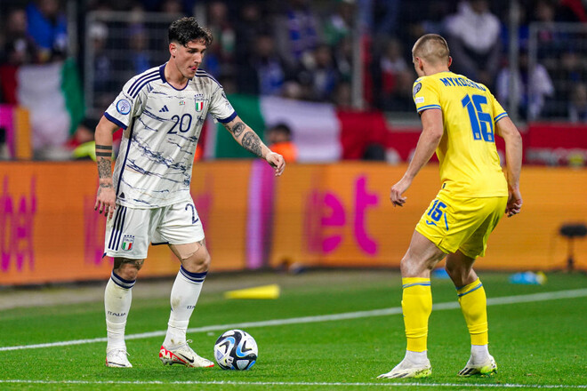 Италия остается самым неудобным соперником для сборной Украины
