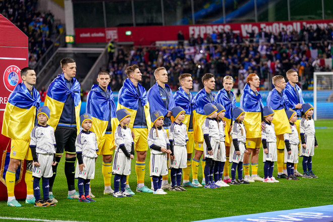 Средний возраст игроков сборной Украины в 2023 году составил 26,9 лет