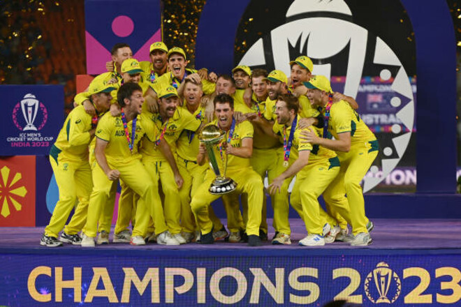 ВИДЕО. Австралия обыграла Индию в финале ЧМ-2023 по крикету