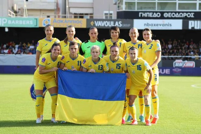 Назван состав женской сборной Украины на матчи с Польшей и Сербией