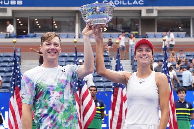 Данилина и Хелиоваара стали чемпионами US Open в миксте