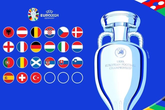 Жеребкування фінального раунду Євро-2024. Дивитися онлайн. LIVE