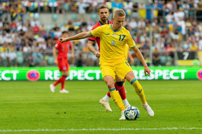 Стали известны оценки за матч Украина – Англия