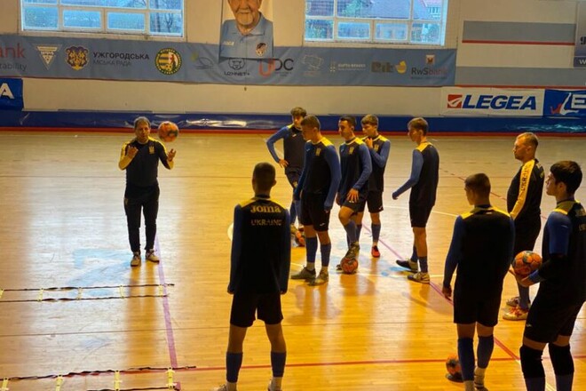 Сборная Украины U-19 по футзалу начала подготовку к квалификации Евро-2025