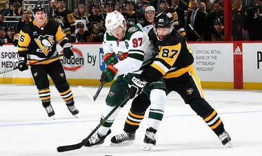 НХЛ. Кросбі та Піттсбург обіграли Міннесоту, перемоги Далласа та Калгарі