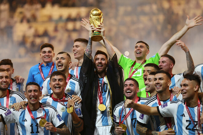 ФОТО, ВИДЕО. Ровно год назад сборная Аргентины стала чемпионом мира