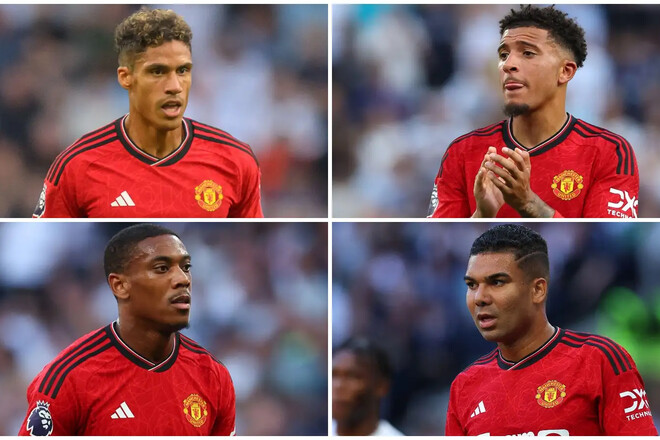 Манчестер Юнайтед выставил на трансфер четырех футболистов