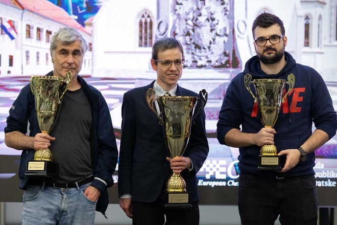 Василь Іванчук став віце-чемпіоном Європи з шахів у бліц-грі
