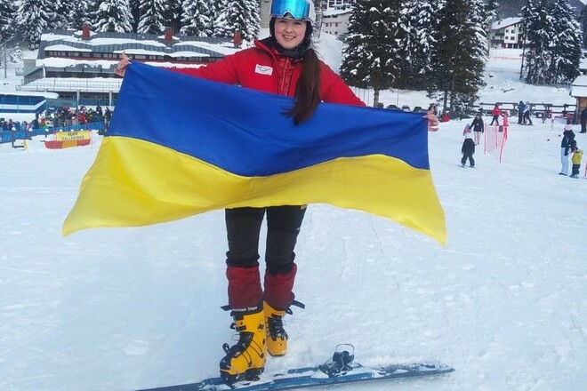 Павлюк победила на юниорском турнире по сноуборду в Чехии