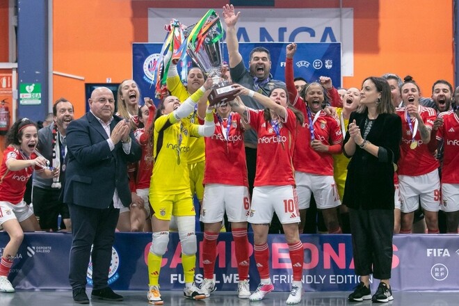 Бенфика стала чемпионками Futsal WEC 2023