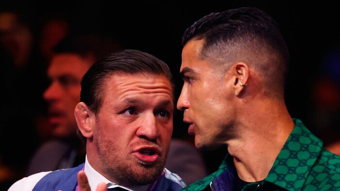 Роналду опублікував веселе фото з Макгрегором, журналіст придумав підпис