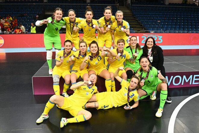 Женская сборная Украины вошла в число претендентов на Futsal Awards
