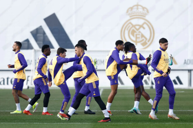 ФОТО. Реал провел первую тренировку в 2024 году