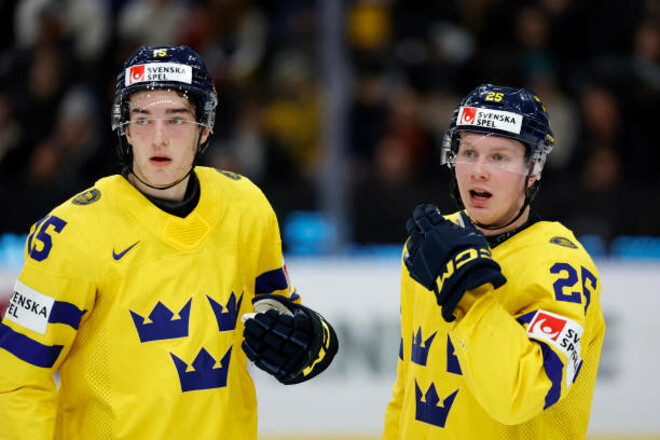 Молодежный ЧМ по хоккею. Швеция выиграла в овертайме и вышла в полуфинал