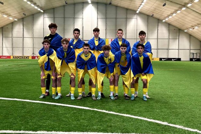 Сборная Украины U-16 уступила в серии пенальти Северной Ирландии