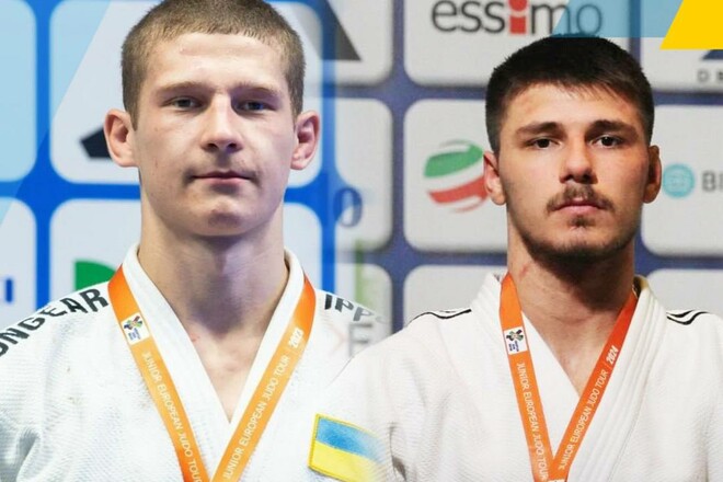 Українські дзюдоїсти взяли дві бронзи на Кубку Європи серед юніорів