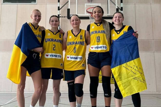 Жіноча збірна України з баскетболу 3x3 зіграла 4 спаринги з Німеччиною