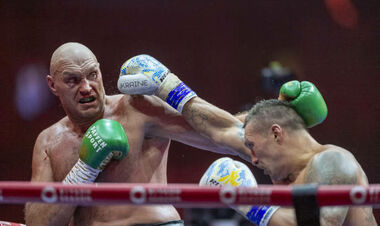 «Трошки такий дурень». Усик оцінив готовність Ф'юрі до реваншу