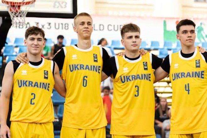 Чоловіча збірна України U-18 посіла 4-те місце на ЧС-2024 з баскетболу 3х3