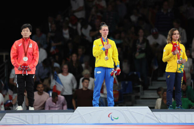 ФОТО. Дзюдоїстка Ніколайчик виграла золото у фіналі Паралімпіади-2024