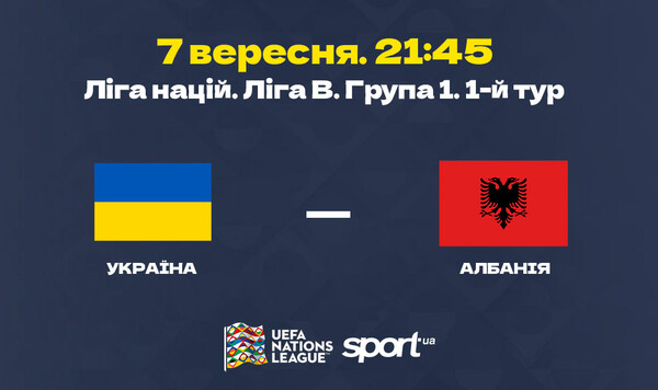 Україна – Албанія. Прогноз і анонс на матч Ліги націй