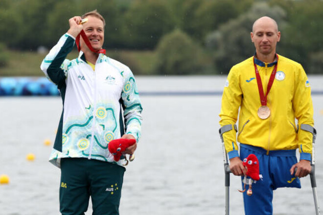 Українець Синюк став бронзовим призером Паралімпіади-2024 у веслуванні