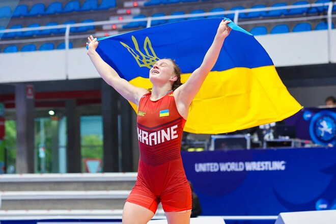 Ірина Бондар стала чемпіонкою світу з боротьби серед юніорок до 20 років