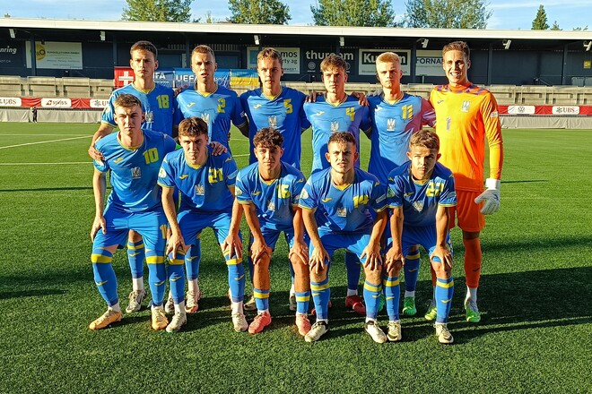 Украина U-19 проиграла Швейцарии U-19 во втором товарищеском матче