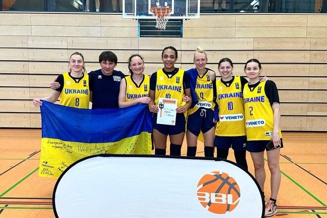 Женская сборная Украины 3х3 выиграла международный турнир в Германии