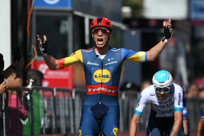 Джиро д'Італія. Мілан виграв четвертий етап