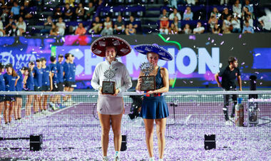 The famous champion of the WTA 500 tournament in Mexico. The 152nd racket played in the final