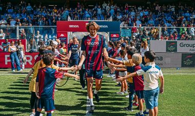 VIDEO. Tsitsipas showed football skills before the match in which Dovbyk scored