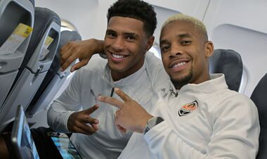 PHOTO. Shakhtar went to Bologna for the Champions League match