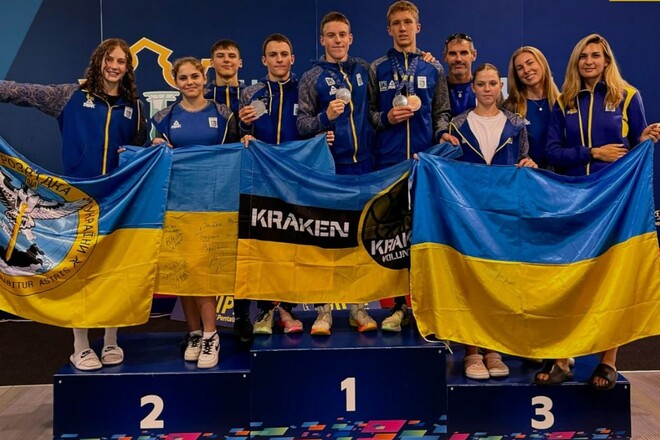 Українські п'ятиборці піднялися на подіум юнацького чемпіонату світу