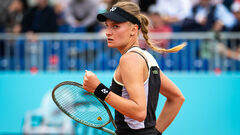 Yastremska, as the seed leader, lost the first match in Huahine