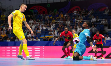 Convincing, but not a plus. Ukraine beat Angola in a big way