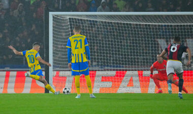 And what could have been the beginning. Sudakov did not take the penalty in the 4th minute of the Champions League match