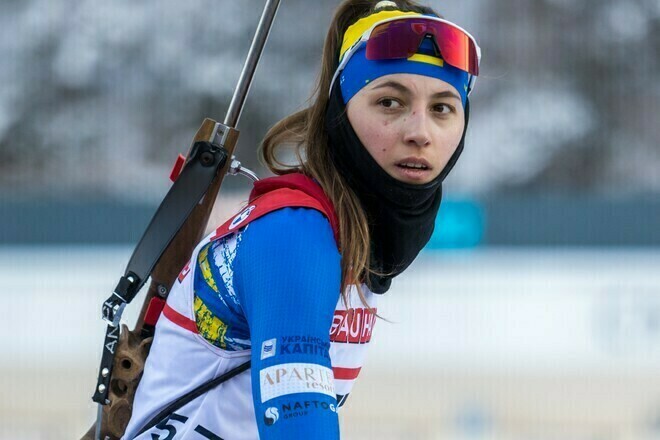 Биатлон. Елена Городна выиграла спринт на летнем чемпионате Украины