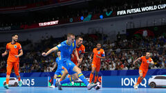 Next is the quarter-final. The national team of Ukraine defeated the Netherlands