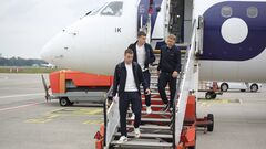 VIDEO. Train, plane and bus. How Dynamo got to Hamburg for the LE match