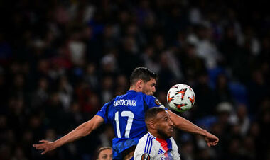 The evaluation of Yaremchuk for 60 minutes in the match LE Lyon - Olympiakos was published