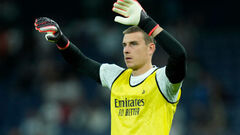 Lunin is preparing to play the 1st match of the season for Real. Everything depends on Courtois