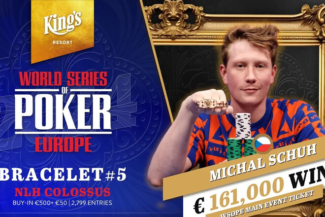 Чеський тріумф на WSOP Europe 2024: Міхал Шух завоював перший браслет