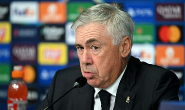 Анчелотти оценил проигранный матч Реала в ЛЧ, в котором Лунин пропустил гол