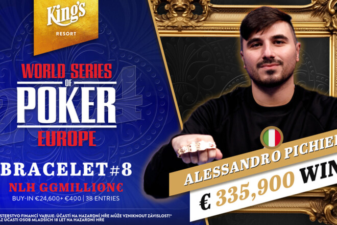 Итальянец Алессандро Пикьерри триумфально победил на WSOP Europe 2024