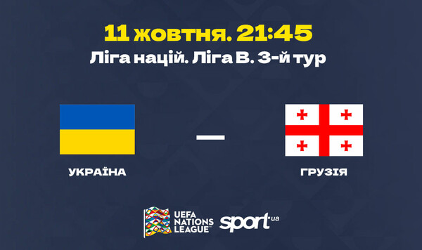 Україна – Грузія. Прогноз і анонс на матч Ліги націй