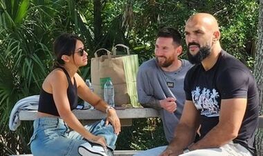 КРІНЖ ДНЯ. ВІДЕО. Охоронець Ліонеля Мессі знявся в дивній рекламі