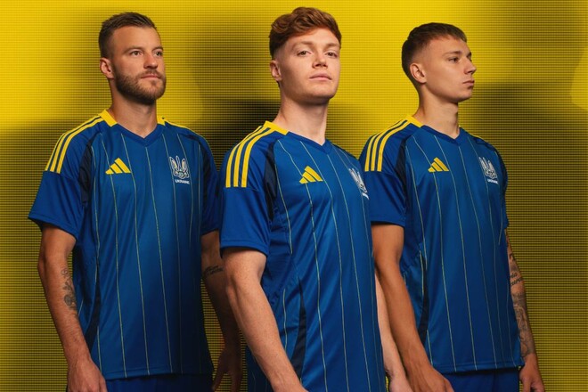 ФОТО. УАФ та adidas представили виїзний варіант форми збірної України