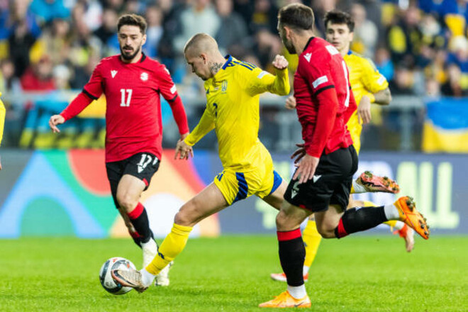 Півзахисник збірної Грузії пояснив, чому вони програли Україні